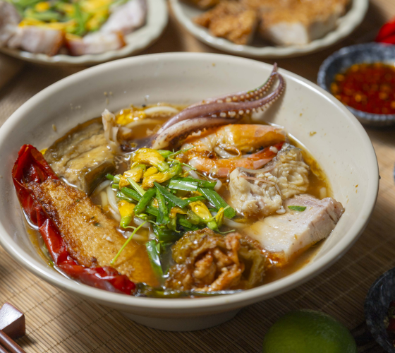 Bún mắm tô đặc biệt